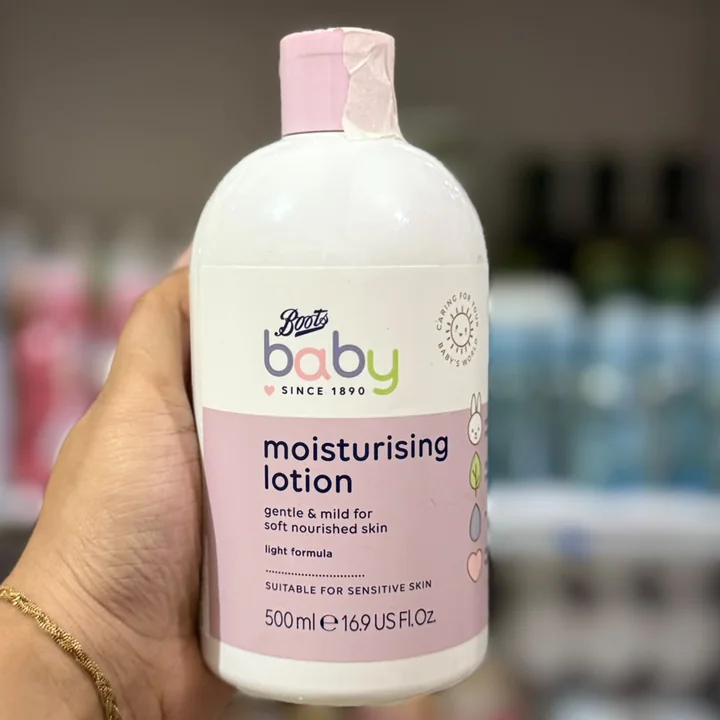 Boots baby lotion