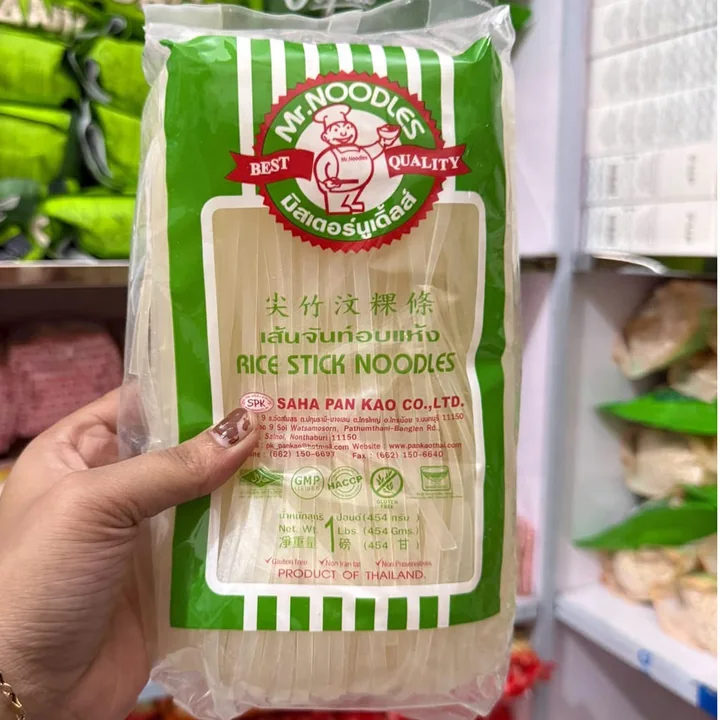 রাইস নুডুলস (মোটা) 456g